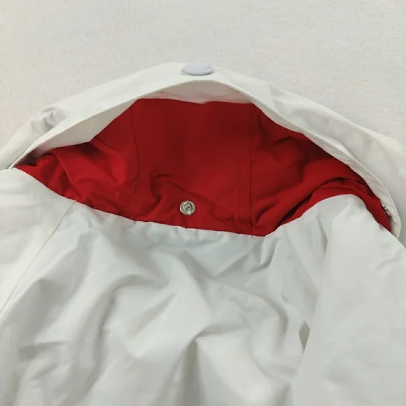 DC SHOE CO USA water Resistant Men Large Jacket Red White Blue - Picture 9 of 12